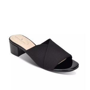 Bandolino Women's Black Slide Sandals Sz 6.5